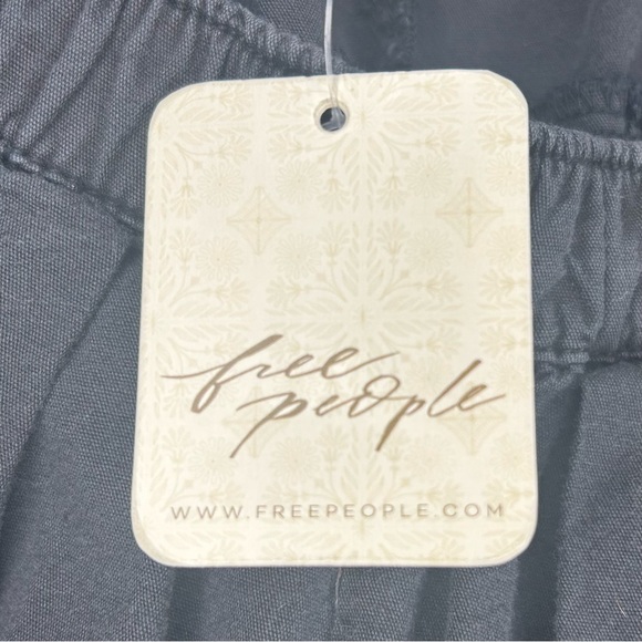 Women's Size S Free People Black Fisherman Style Loose-fitting Pants - Picture 7 of 14